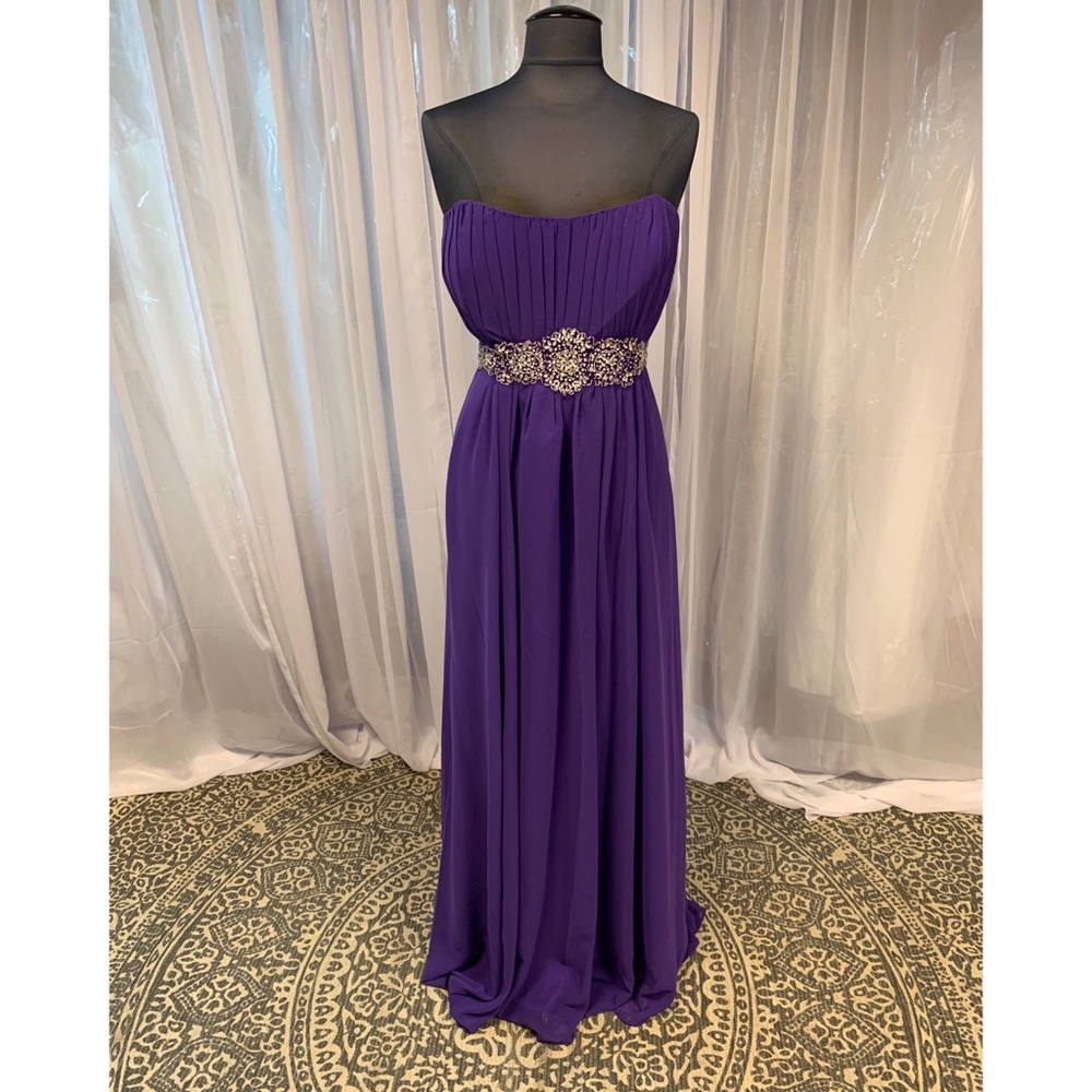 Royal Dark Purple dress 💜